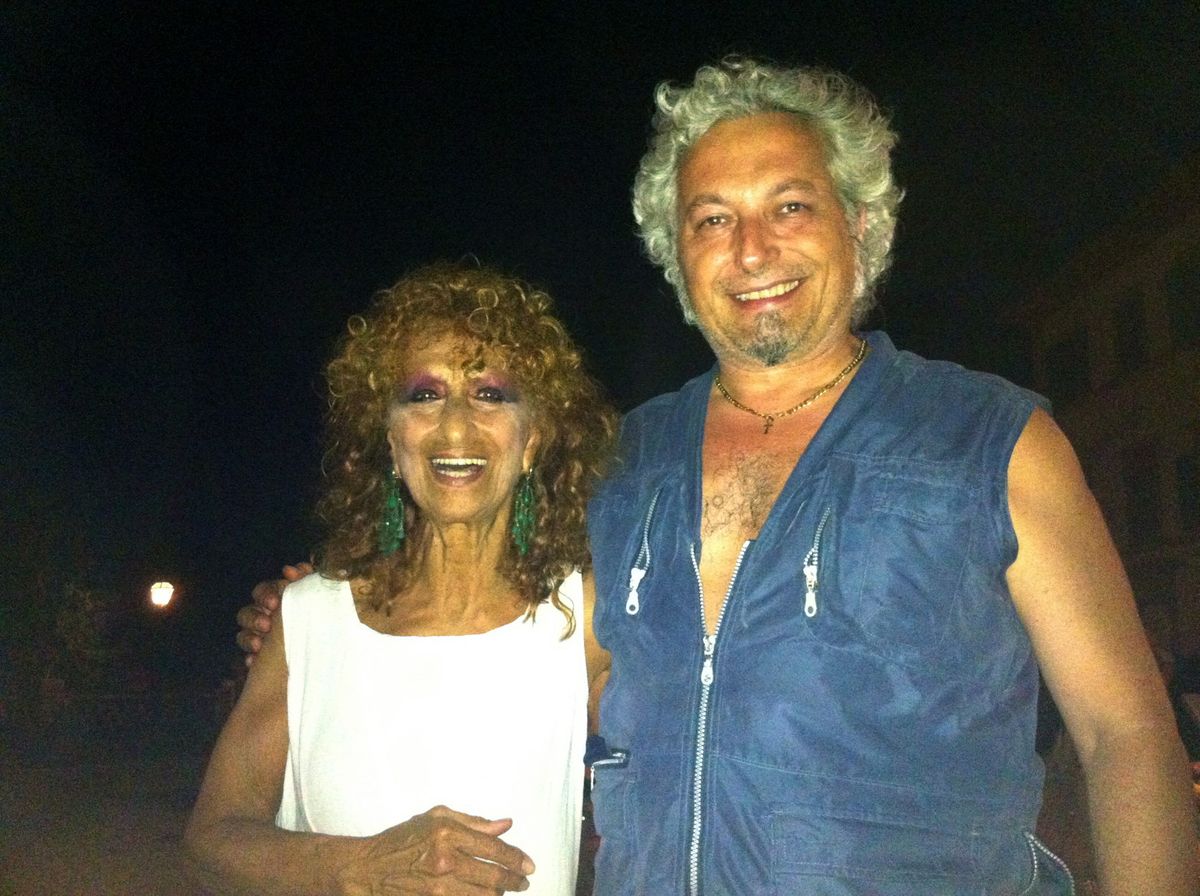 Con Anna Mazzamauro