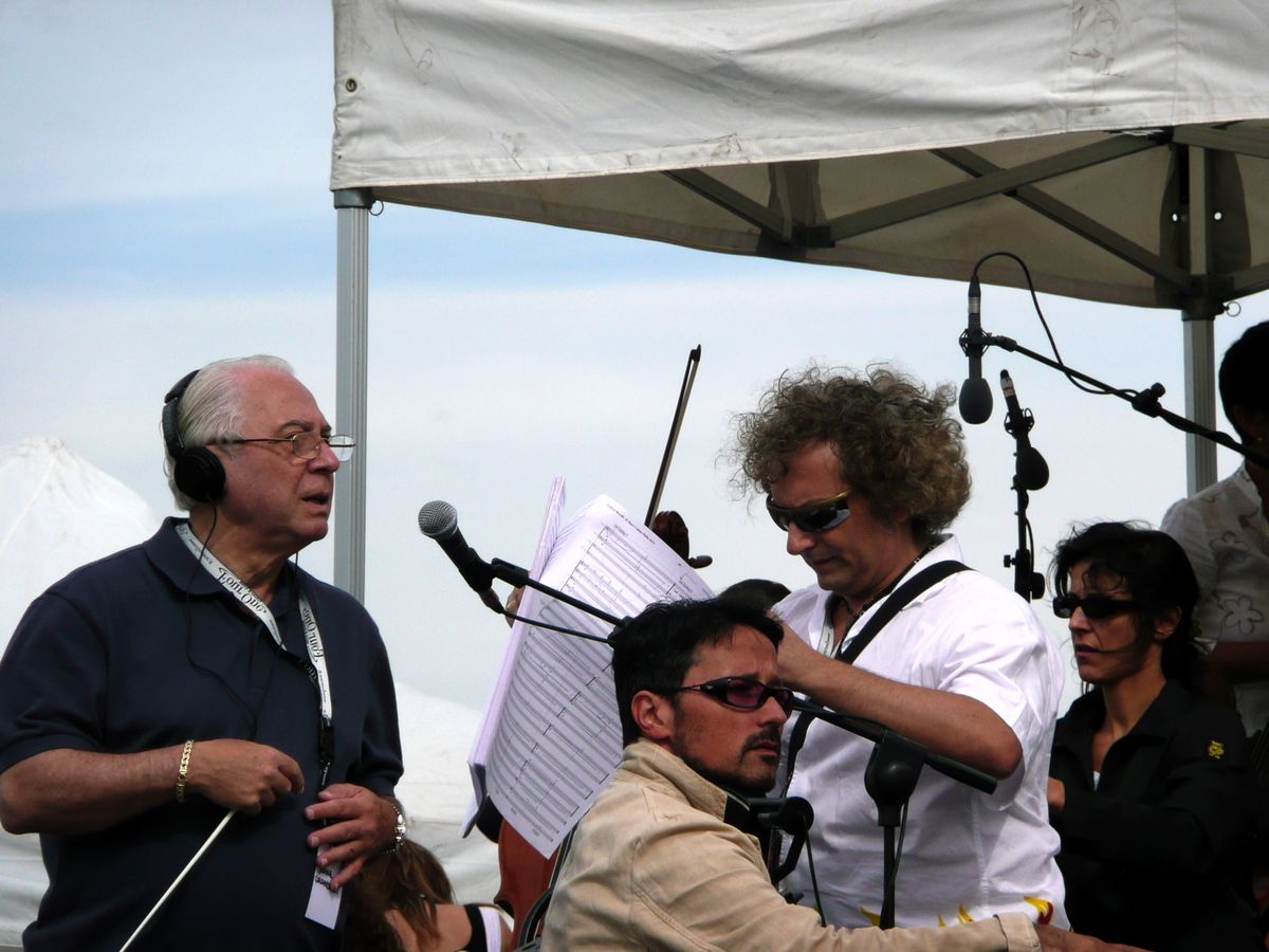 Lajatico, con Jorge Calandrelli e Daniele Di Gregorio