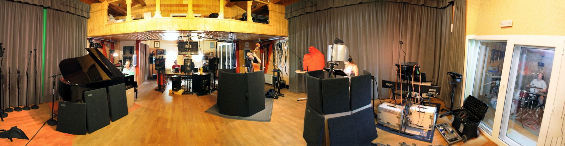 Allestimento per una sessione